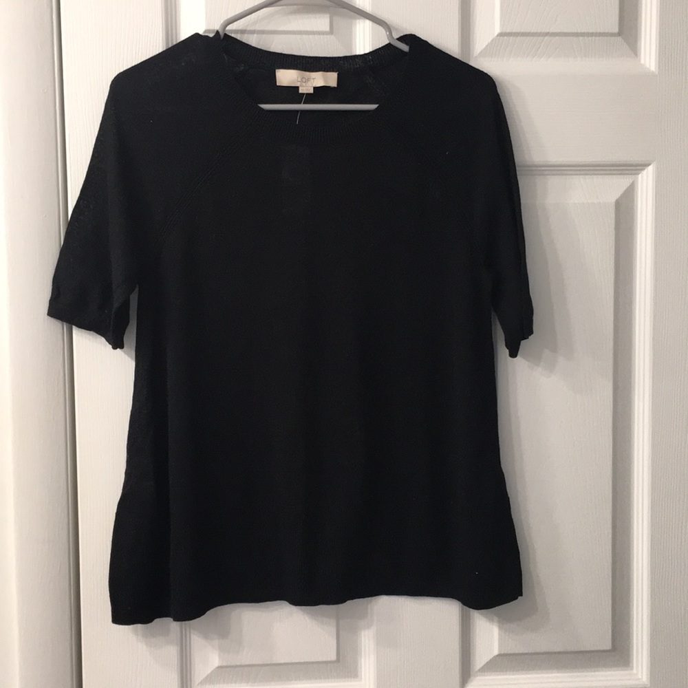 Lightweight Short Sleeve Sweater